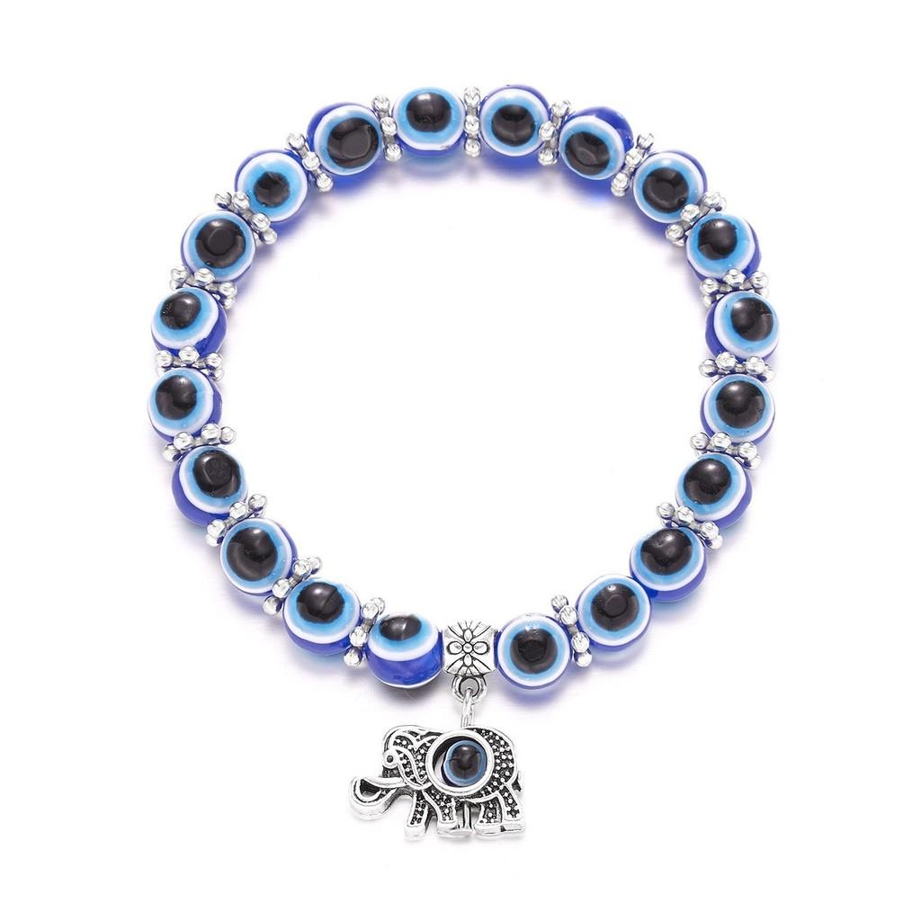Blue Eye Hand Chain With Hand Symbol For Travel Gift And Fashion Jewelry