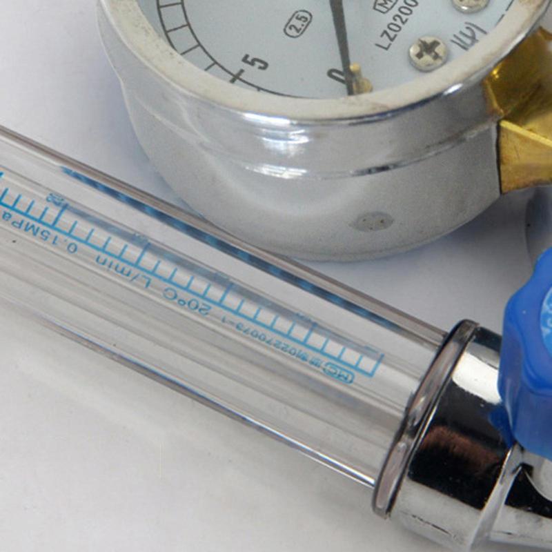 Argon CO2 Mig Tig Flow Meter Flowmeter Gas Regulator Gauge Welding Double