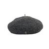 Beret Female Autumn And Winter Show Small Temperament Literary And Retro Circle Lamb Plush Big Head Circumference Versatile Painter Hat