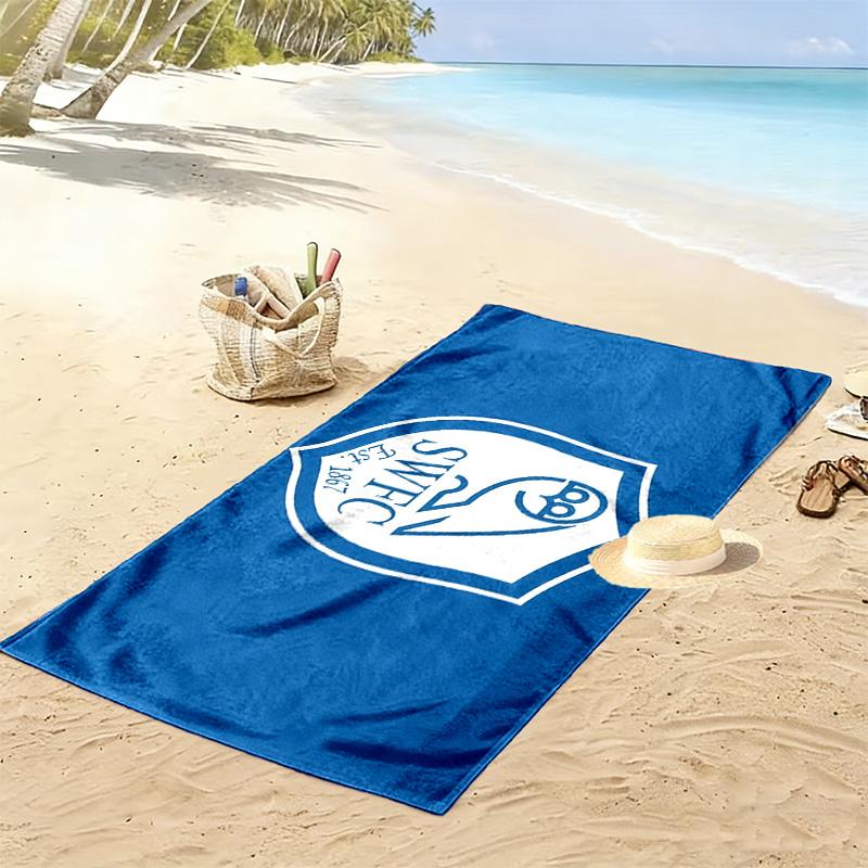 Asciugamano da Spiaggia con Stampa Sheffield Wednesday F.C, Asciugamano Grande Morbido ad Asciugatura Rapida per Spiaggia Campeggio Nuoto