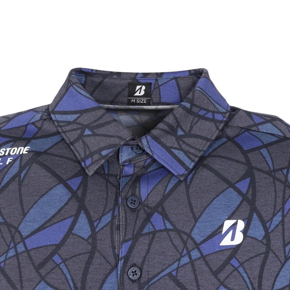 BRIDGESTONE Golf Modern Long Sleeve Collared Shirt DGM08F Men's NA