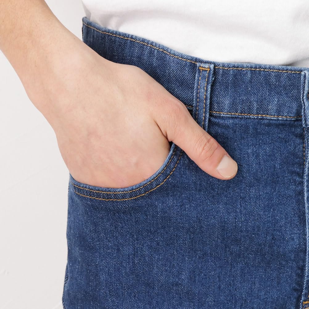 Edwin INB FLEX Stretch Denim Size W34 Men's Pants, Medium-Dark Color,