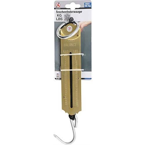Balance à ressort de poche - Kraftmann 8034 - Précision 8 g - Plage de pesée 50 kg