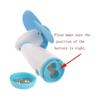 Mini Handheld Fan Personal Fan Battery Soft Foam Blade, Suitable for Home and Travel 2PC
