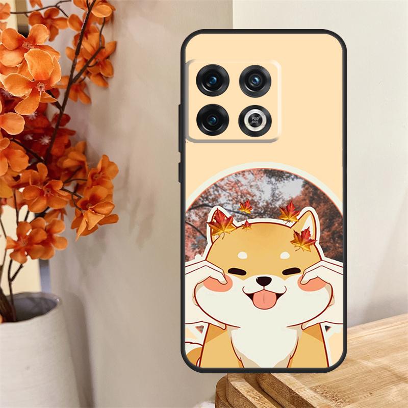 Cute Shiba Inu Funda For OnePlus 13 13R 12 12R 11 10 Pro 8T 10T OnePlus Nord 4 CE 2 3 Lite N30 N20 N10 Case