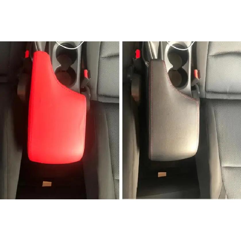 For Mazda 3 Axela 2014 2015 2016 2017 2018  Microfiber Leather Interior Center Armrest Box Protection Cover accessories LHD only