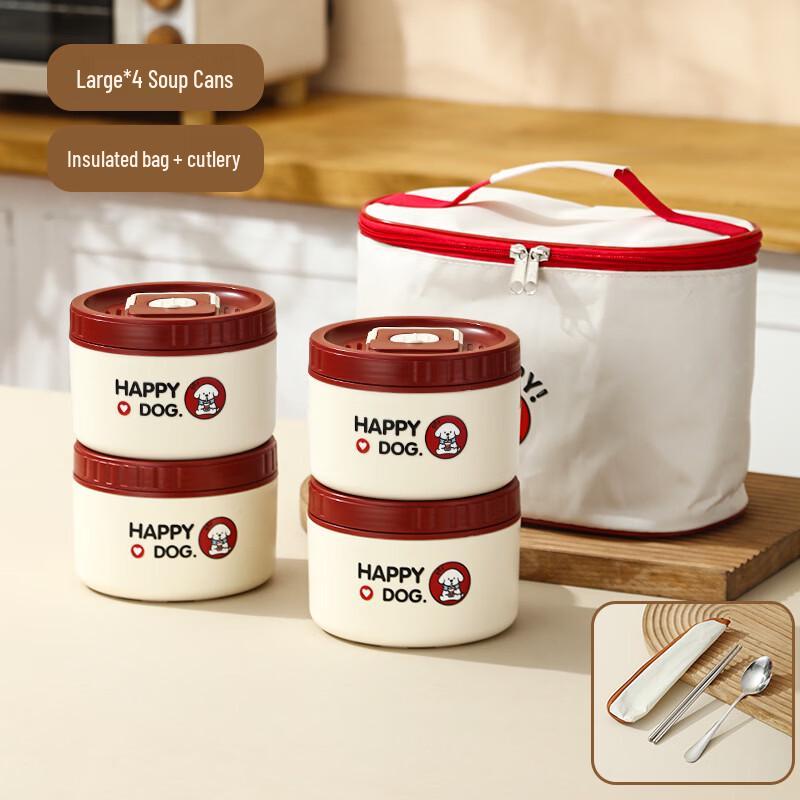 ZISIZ 304 Stainless Steel Insulated Lunch Box