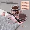 2-in-1 L Brow Pomade & Gel Natural Long-lasting Easy-to-apply Waterproof Eyebrow Cream Create Three-dimensional Eyebrows