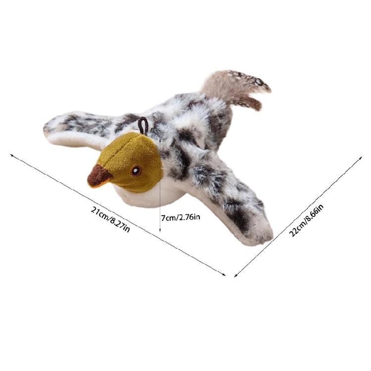 Realistic Cats Entertainment Toy Bird With Automatic and Life Like Movement Design For Boredom Pet Indoor Engagement