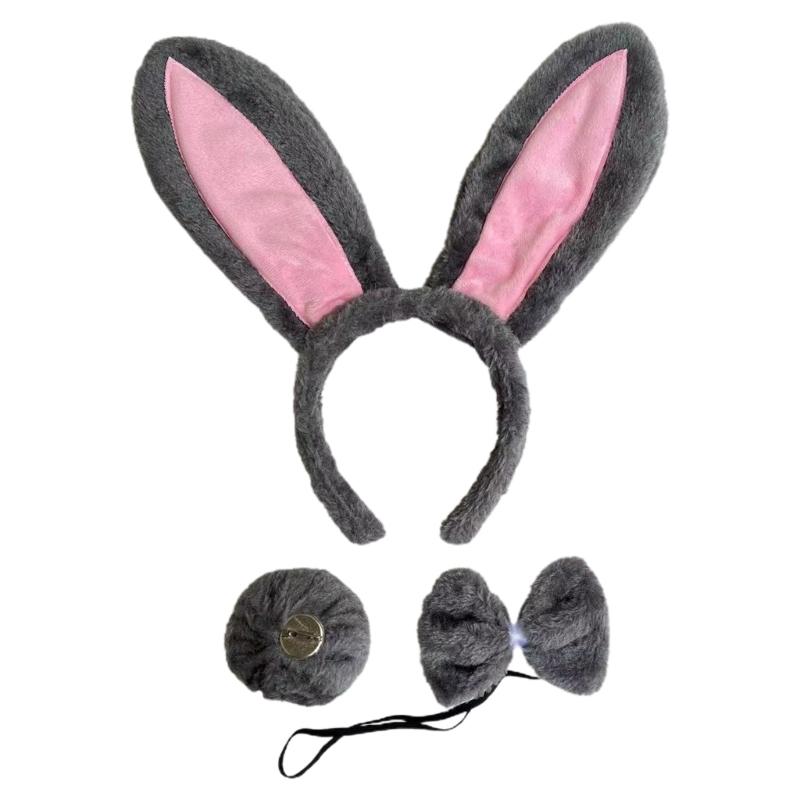 Halloween Easter Bunnies Costumes for Kids Animal Costume Cosplay Accessories