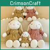 Coffee Bunny Cartoon Plush Toy Stuffed Doll Dress Little Rabbit Holiday Gift