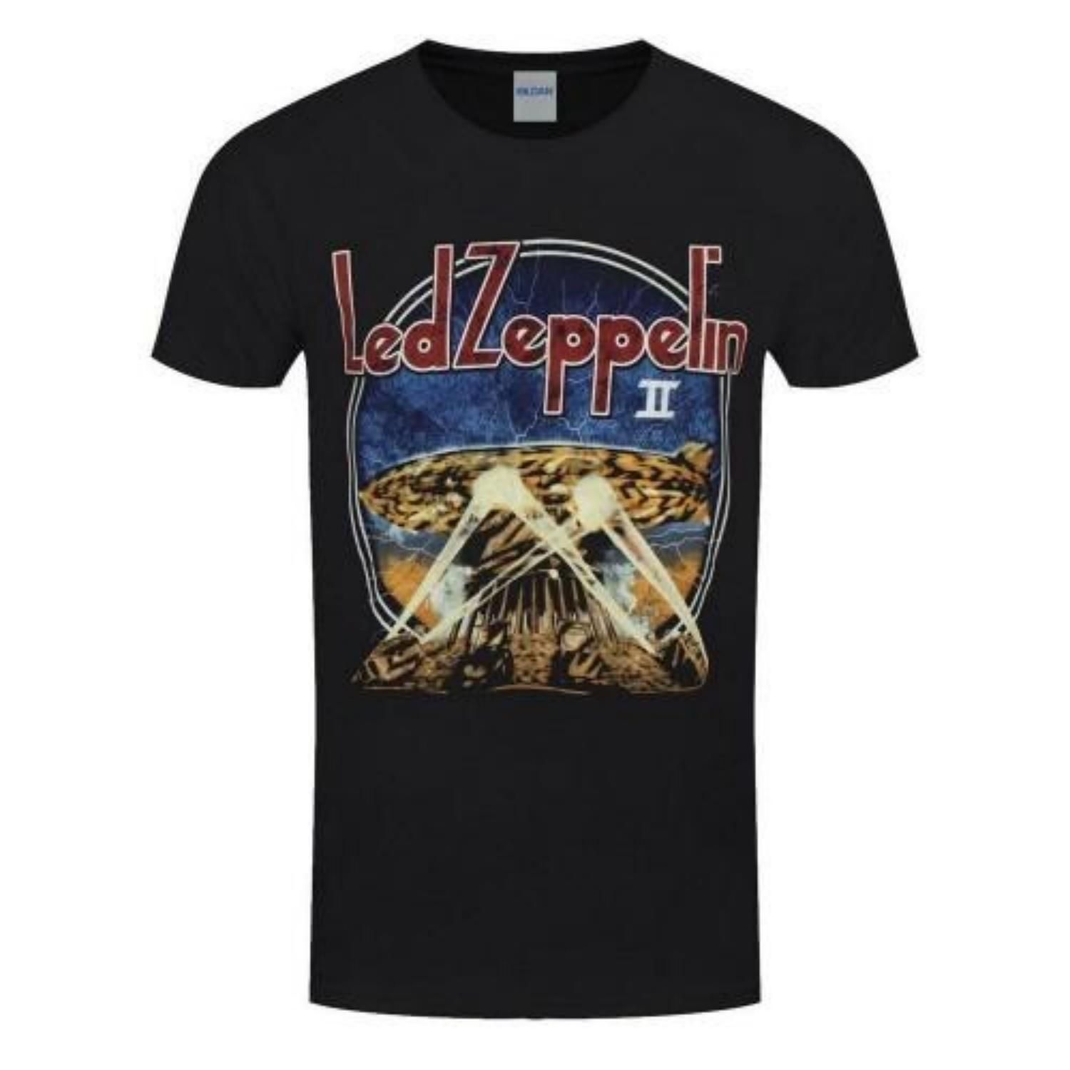 Led Zeppelin Unisex Adult LZII Searchlights T-Shirt S