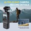 FHD 2.5KPocket Recorder: Ultra-Compact & Wearable 180° Rotatable Night Vision Lens, Loop Recording - Ideal For Travel, Sports