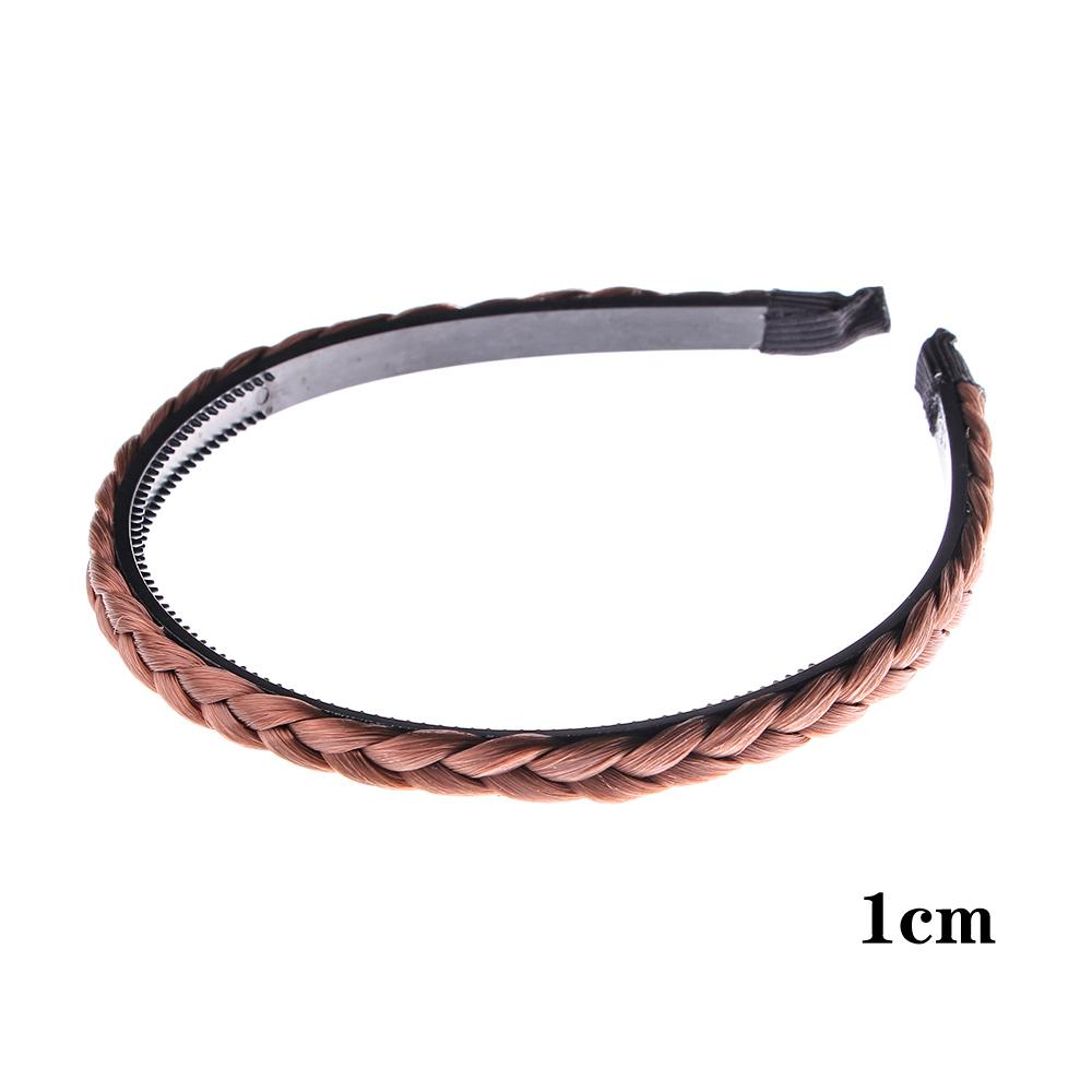 

Fashion Princess Hair Accessories Women Elastic Headwear Synthetic Wig Braided Headband Twisted Wig Headband Hair Bands