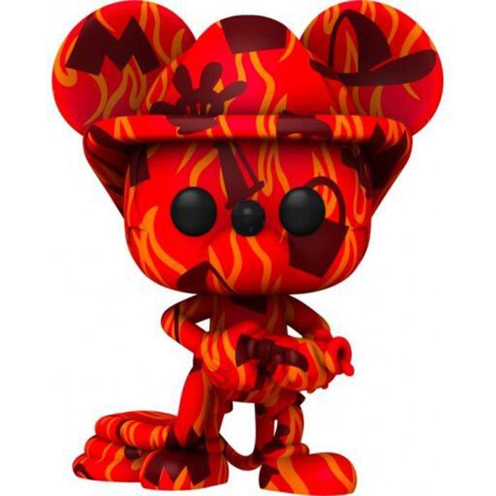 Funko Pop Figurine! N°19 - Mickey - Firefighter Mickey