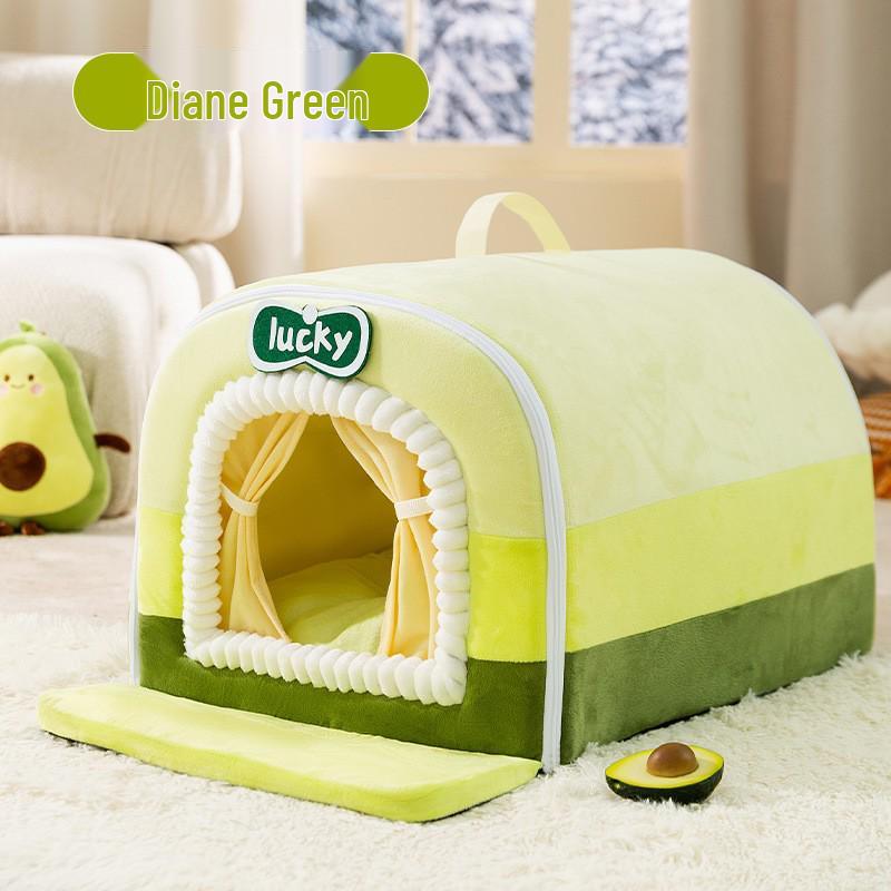 Autumn & Winter Deep Sleep Pet Bed for Large Dogs & Cats