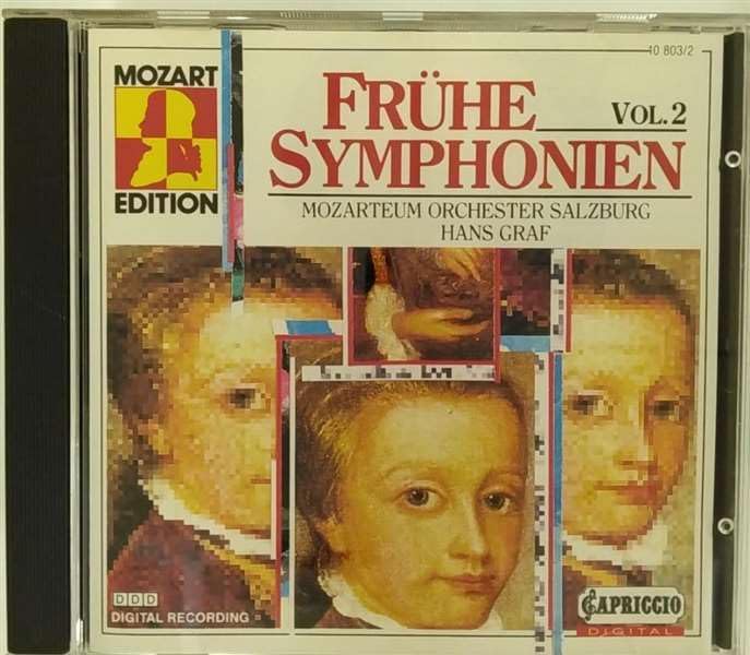

CD MOZARTEUM-ORCHESTER SALZBURG - Fruhe Symphonien Vol.2 / Graf / Moz SMU8 Japan Soul/Funk Used