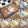 Diatom Mud Bathroom Mat Cute Animal Series Pattern Dog Bear Quick Dry Absorbent Rug Non Slip Toilet Door Mat for Home Decor