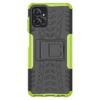 For Motorola Moto G Power 5G PC+TPU Kickstand Cover Tyre Pattern Anti-slip Phone Case