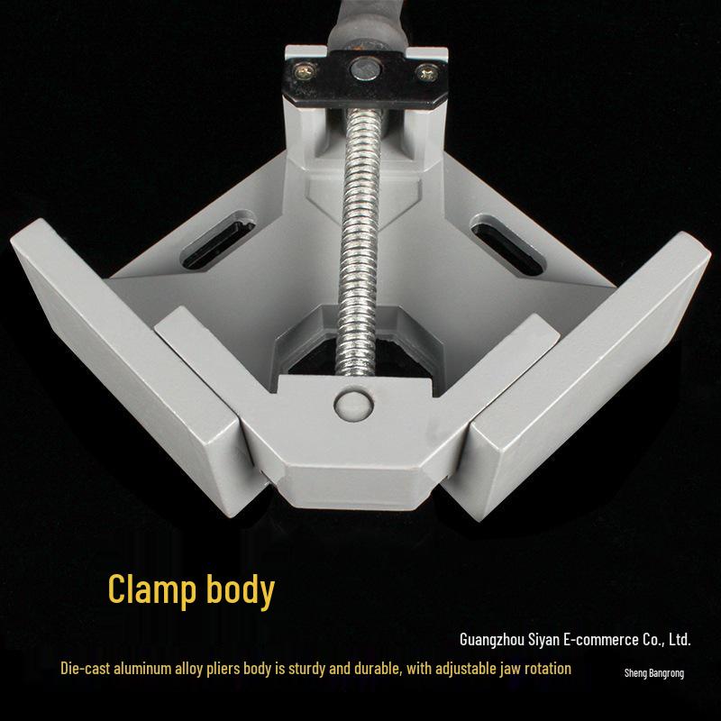 Kątownik Stolarski i Spawalniczy 90° z Jednym Uchwytem