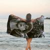 1pc Pennywise1 Beach Towel, Beach and Seaside Swimming Pool Equipment, Fashion Pattern, Rectangular, Travel Essentials