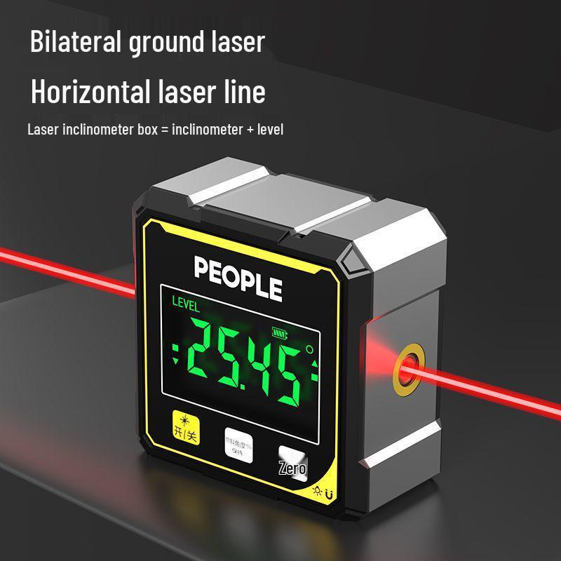

Высокоточный цифровой лазерный инклинометр с магнитом и электронный угломер для измерения уклона Renmin Electrical