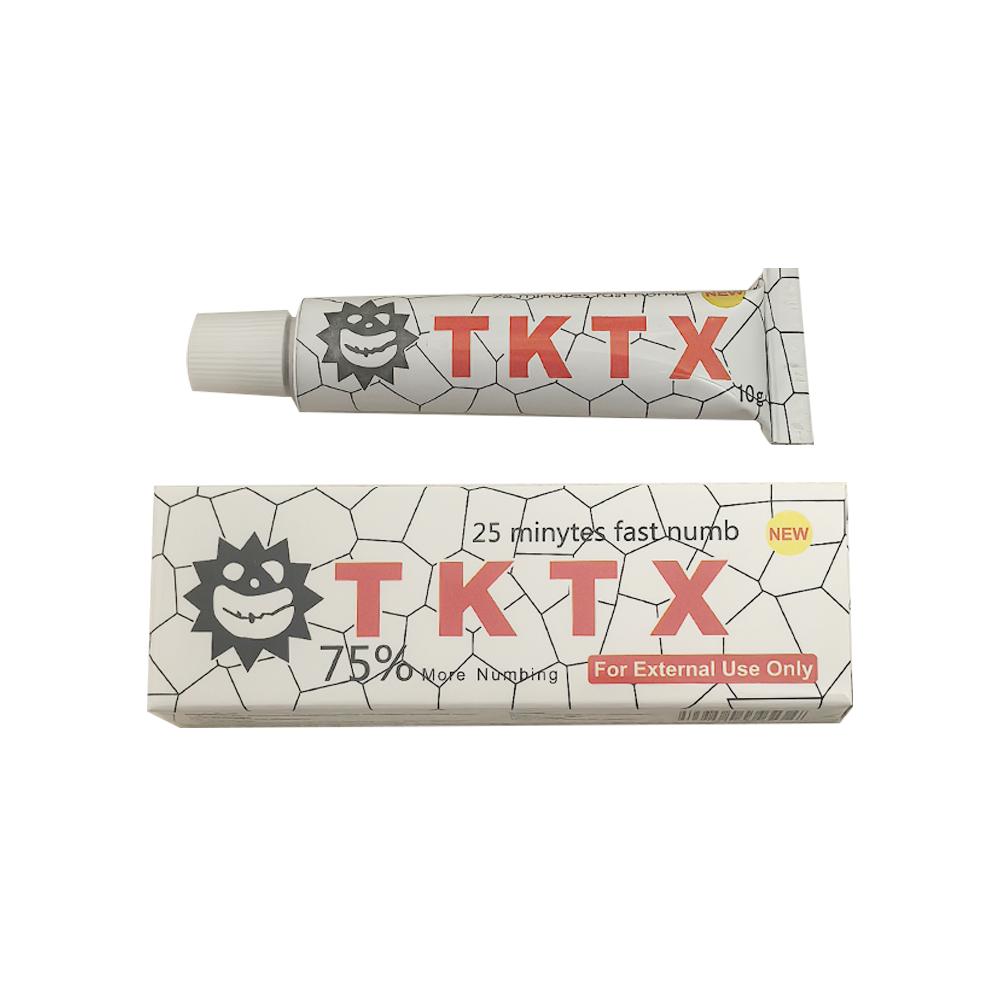 

1/3/5/10 тюбиков TKTX 75% Tattoos Numbs@Cream Care Белый 10 г 1p белый