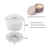 Meimuer DIY Aromatherapy Plaster Candle Mold & Epoxy Resin Jewelry Box Silicone Mold