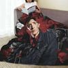 Dean Winchester Supernatural Blanket Flannel Sofa Throw Blanket Warm for Home Bedroom Office Throws Bedspread Quilt