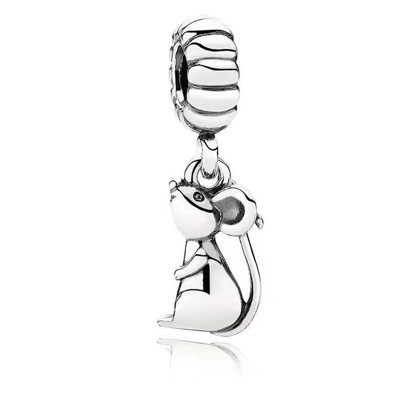 

E-Commerce Popular Jewelry, Silver-Plated Beads, Zodiac Pendants, Bracelets, Bracelets, Beaded Diy Accessories