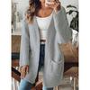 Women S Loose Long Sleeve Cardigan Sweater For Autumn Winter