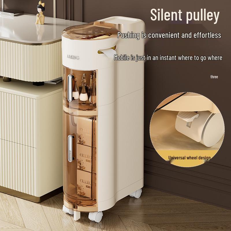 Slim Multi-Layer Bathroom & Kitchen Gap Storage Cabinet Drawer