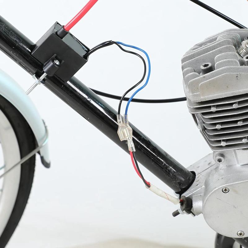 Motorized Bike CDI Ignition Coil +Magneto Coil Kit For 2 Stroke 49Cc 50Cc 66Cc 80Cc 100Cc Engine Gas Bike Bicycle Parts-A58X