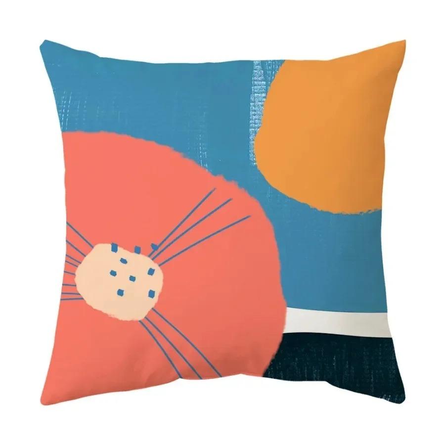 Fresh Square Simple Decor Office Sofa Luxury Home Decor Cushion Cover Cushion Cover