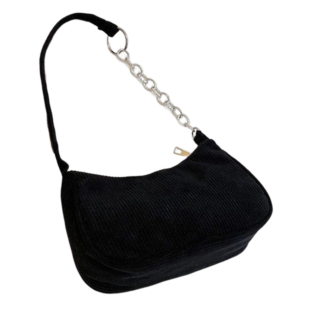 Casual Dumpling Bun Purse, Lady Vacation Beach Satchels, Travel Bag, Tote Pouch Girls Corduroy