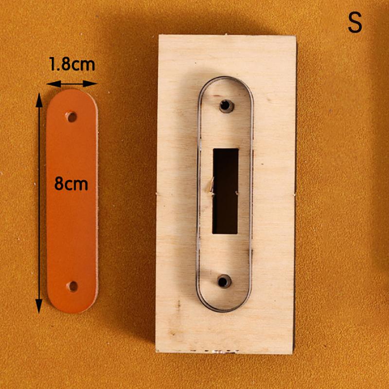 1Pcs Leather Craft Template Cutter Data Line Usb Cable Earphone Wire Organizer