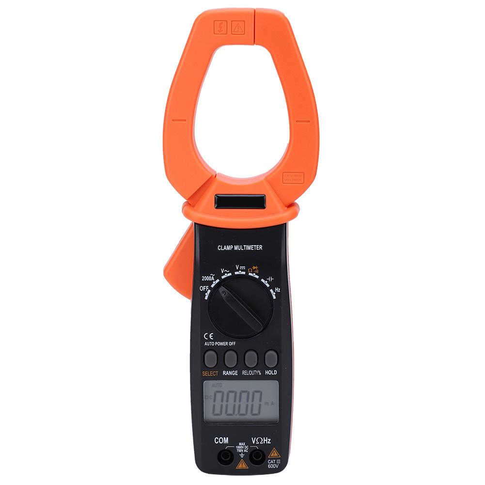 VC6052 Tragbares Hand-Digitalzangenmessgerät AC 2000A Amperemeter Multimeter mit LCD-Anzeige