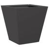 Plant Pot Black 30x30x30 Steel