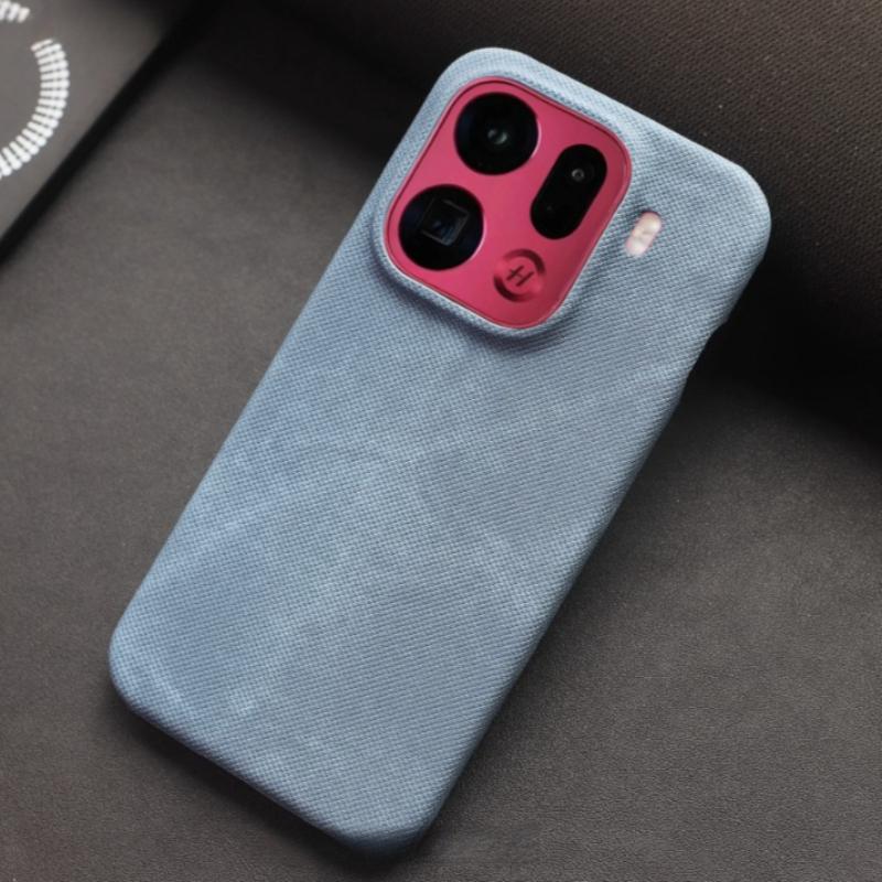 For OPPO Find X9 Pro Case PC Hard Cowboy Texture Magnetic Anti Fall Protect Back Cover For OPPO Find X9 Shell Shockproof Bumper