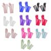 1pair Long Meshes Gloves Elegant Bridal Mittens Transparent Women Gloves for Bride and Bridesmaids