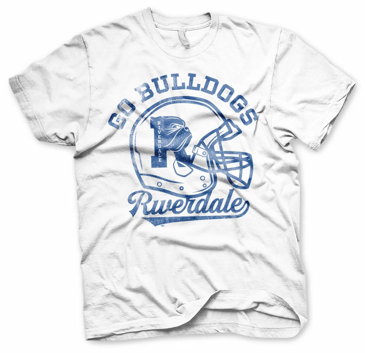 Officially Licensed Riverdale - Go Bulldogs Vintage Big&tall 3XL,4XL,5XL T-Shirt- XL