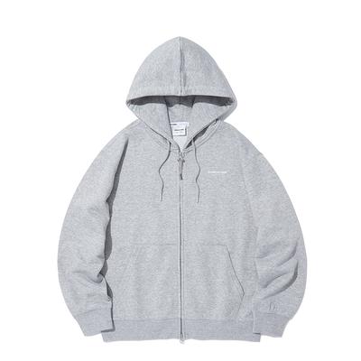 Intercrew Signature Logo Two-Way Zip-Up M Grey Ity3Dh31Gmg