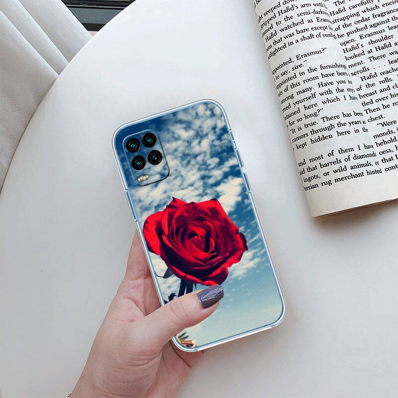 MH131 Roses Flower Case for Motorola E7 G6 G7 G8 G9 Plus Power Play G10 G20 G04 E30 E40 E22 E20 E13 E15 G22 G23 G05 G75 G35 G55
