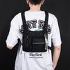 Oxford Cloth Men Chest Bag Large Capacity Message Crossbody Pouch Zipper Man' s Vest Bag  Unisex