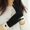 Keep Warm Plush Mittens Solid Color  Gloves Sweet Winter Velvet Gloves  Autumn