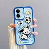KEYSION Shockproof Case for TECNO Spark Go 2 with Lanyard Soft Silicone Cute 3D Cartoon Doll Phone Back Cover for Tecno Pop 10