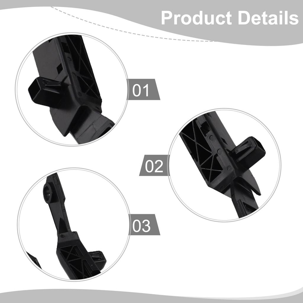 2 Pcs Car Front Bumper Bracket Retainer Support Holder For Nissan For Tiida 2005-10 Automotive Decorative Accessories