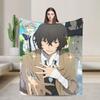 Dazai Bungo Stray Dogs   Blanket Quality Warm  Bedding Throws Autumn Kids Adult Bedroom Fluffy Bedspread