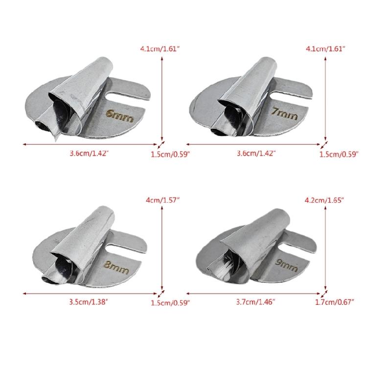 3mm-10mm 8 Sizes Wide Rolled Hem Sewing Machine Presser Foot