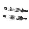 2pcs RC Car Shock Absorber 1 16 Front Rear 73mm Length Aluminum Alloy Model Truck DamperSilver